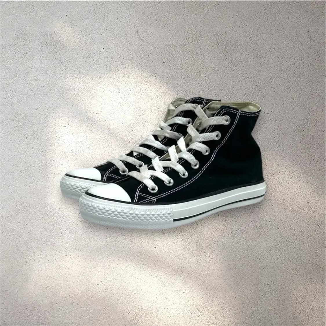 [230] 컨버스 척테일러 올스타 하이 블랙 (No.492) 상품이미지1