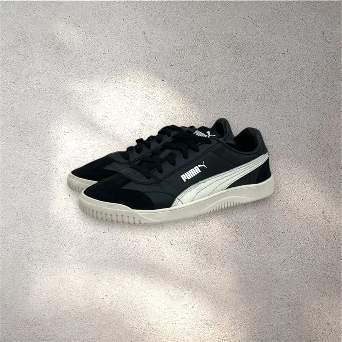 [230] 푸마 클럽 5v5 블랙 화이트 (No.493) 상품이미지1