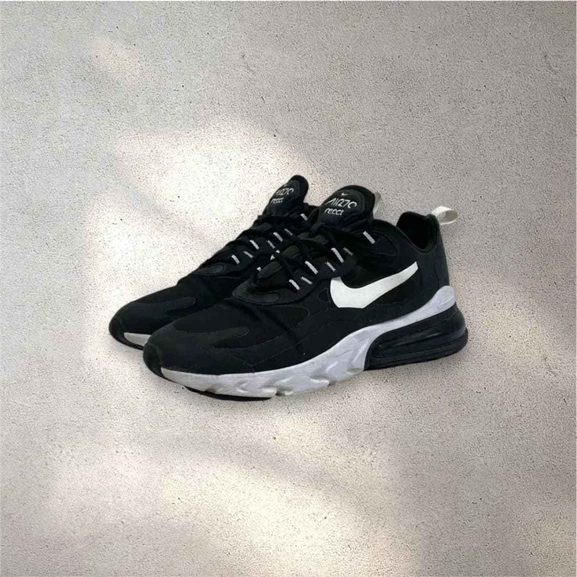 [250] 나이키 에어맥스 270 리액트 블랙 (No.500) 상품이미지1