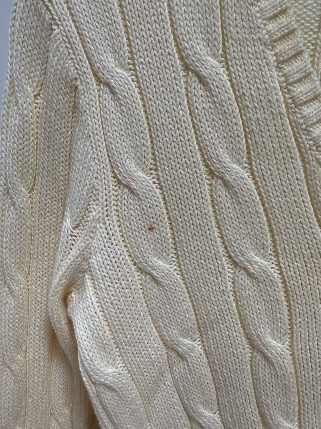 폴로 랄프로렌 꽈배기니트 xs 상품이미지2