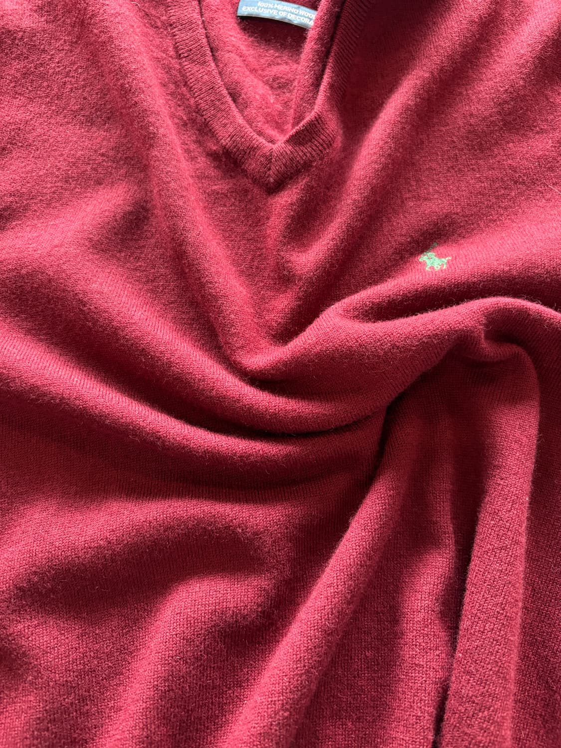 폴로 랄프 로렌 Merino Wool 브이넥 니트 상품이미지2