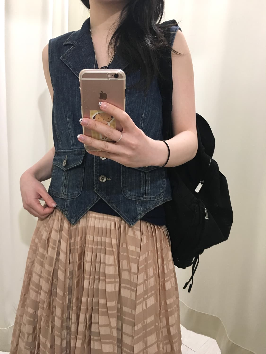 TRIBAL jeans denim vest 상품이미지5