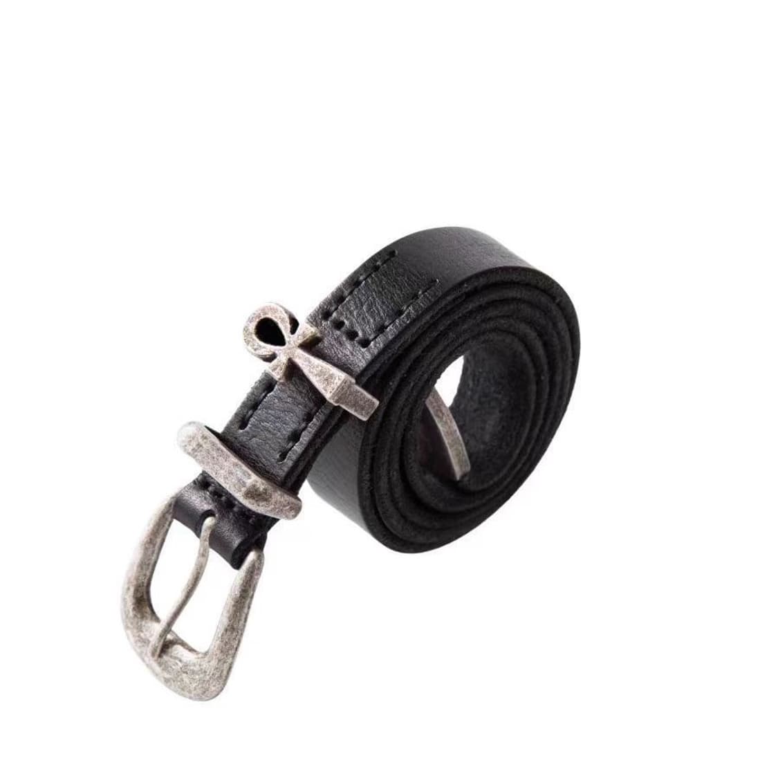 빈티지스타일 옴므 블랙 벨트 상품이미지4