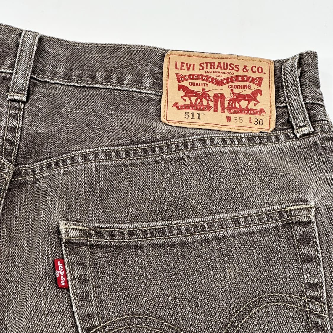 리바이스 511 오리지널 워시드 데님 팬츠 (33인치) 상품이미지5