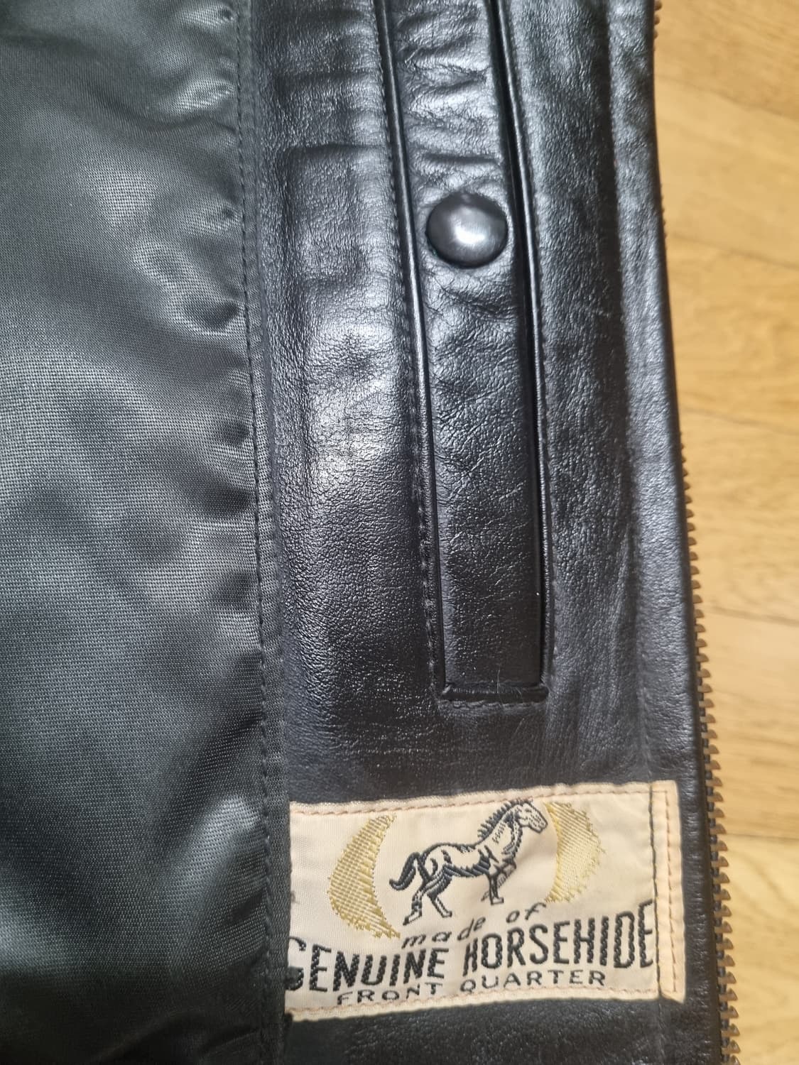 로스트월드 30s 말가죽 홀스하이드 스포츠 자켓 44 USA MADE 상품이미지3