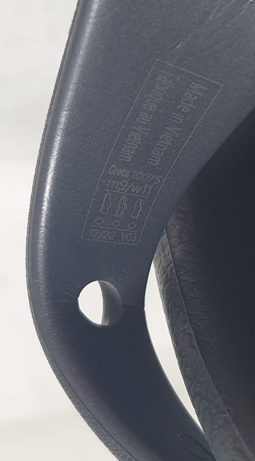 크록스 비스트로 클로그 블랙 240mm 상품이미지9