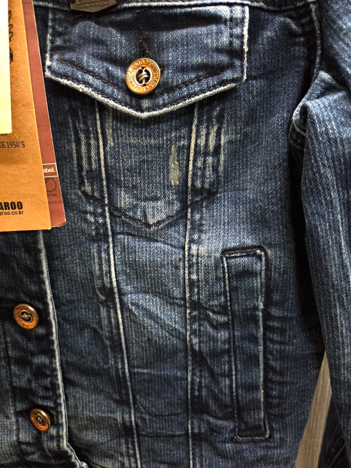 BUCKAROO 데님 자켓 여성 S 새상품# 상품이미지8