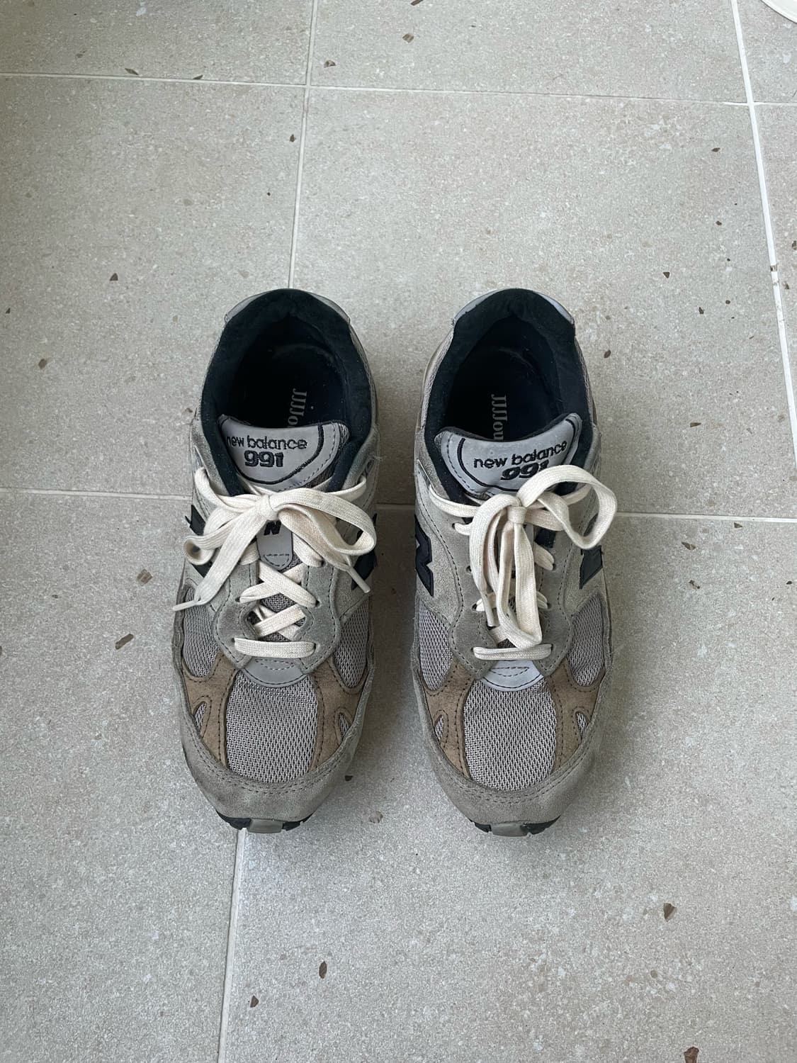 jjjjound X뉴발란스 991 그레이 245size 상품이미지1