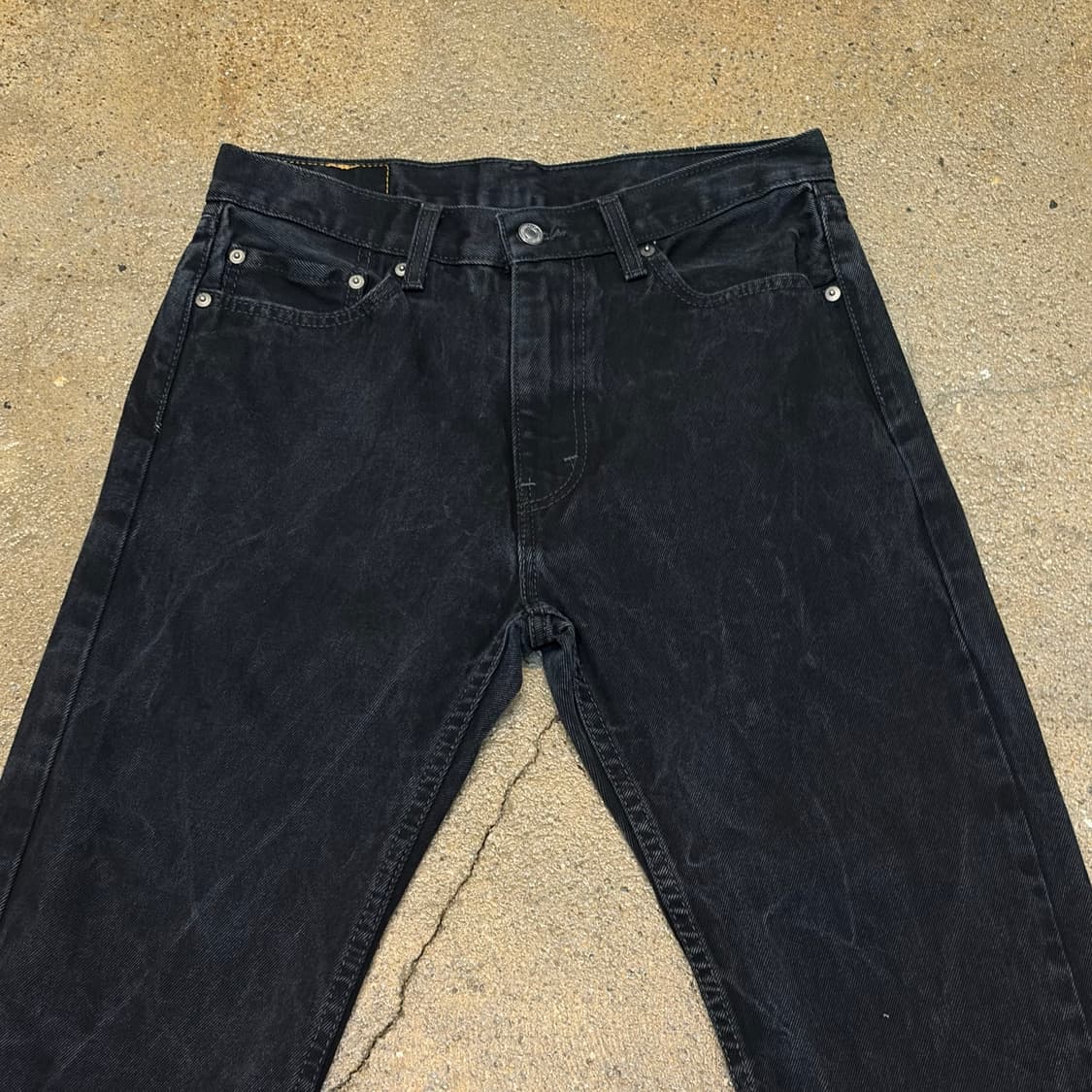 미국 빈티지 리바이스 505 블랙진 청바지 상품이미지2