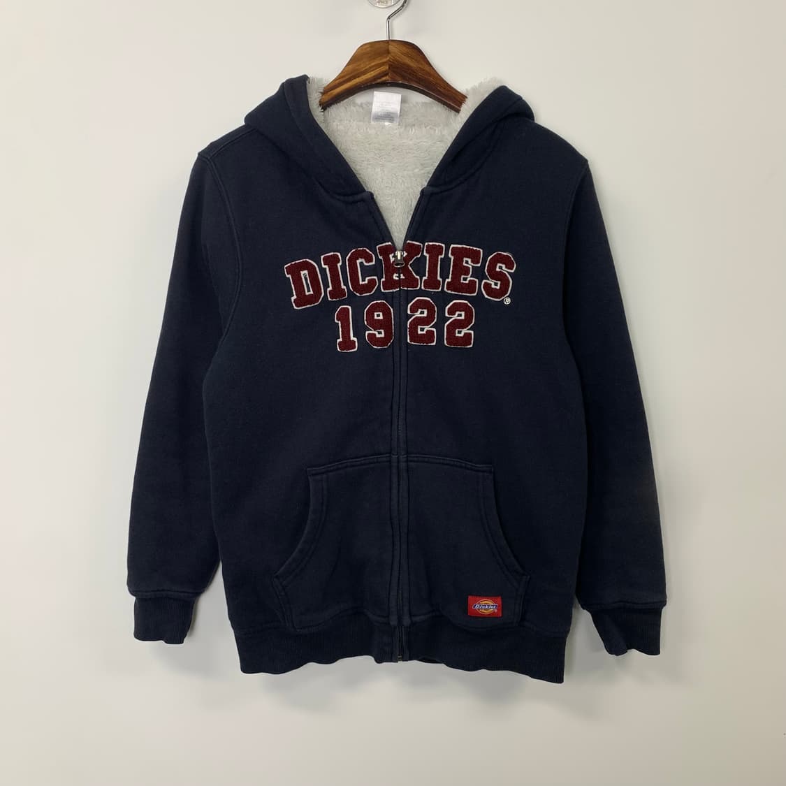 디키즈 y2k 와투케 네이비 후드집업 상품이미지2