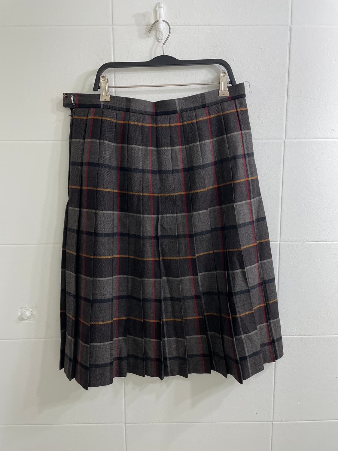 빈티지 레드 그레이 데일리 노르딕 소녀 코디 세트 상품이미지6