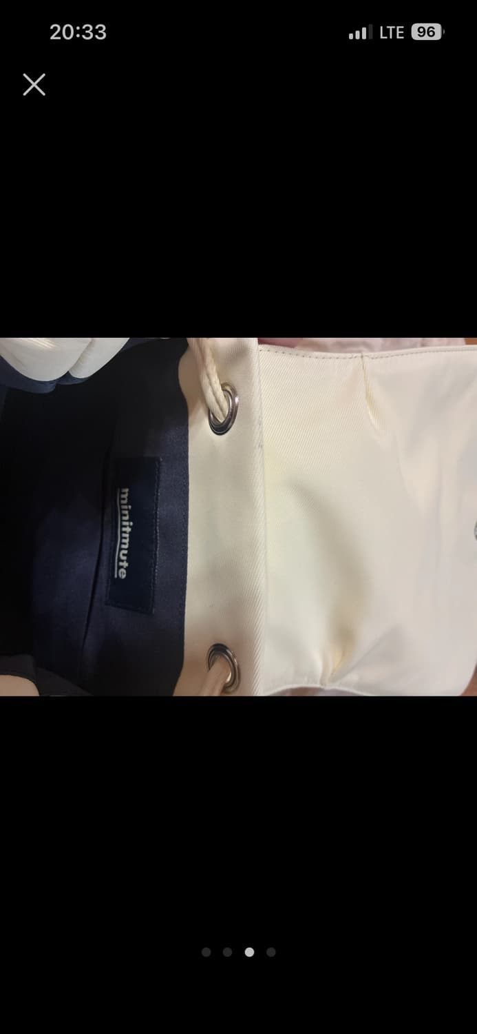 미닛뮤트 클로백팩 레몬컬러 상품이미지3