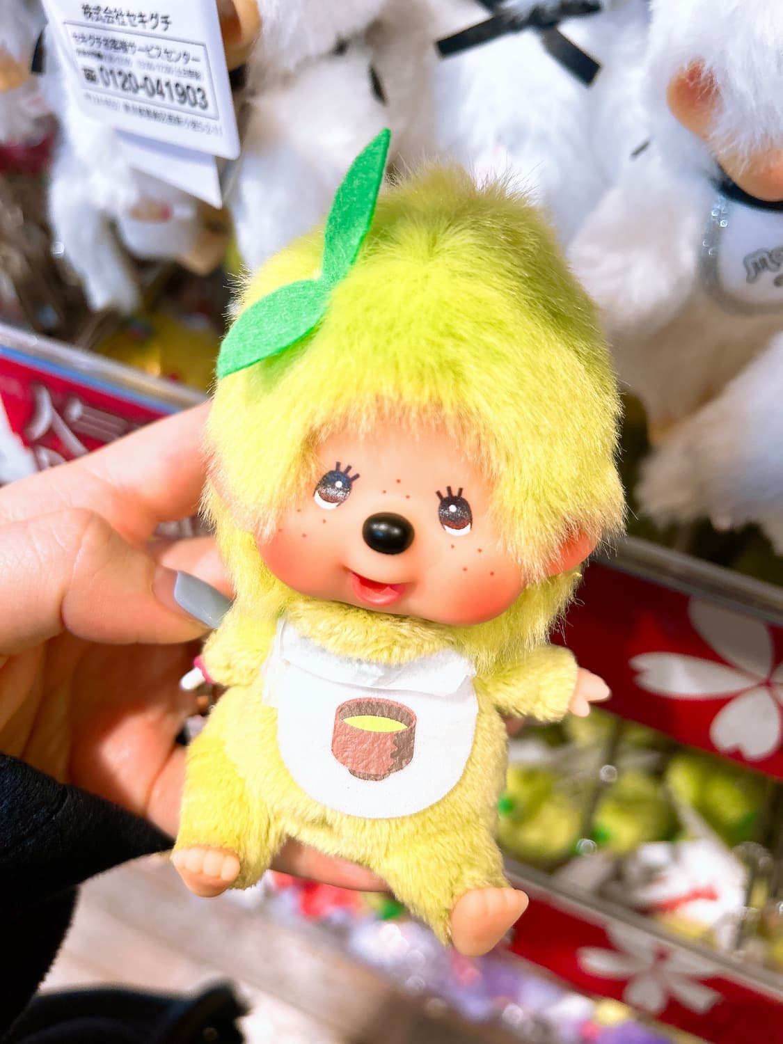 (3/6마감) 말차 몬치치 빅헤드 키링 ss 그린티 몬치치 녹차 몬치치  상품이미지2