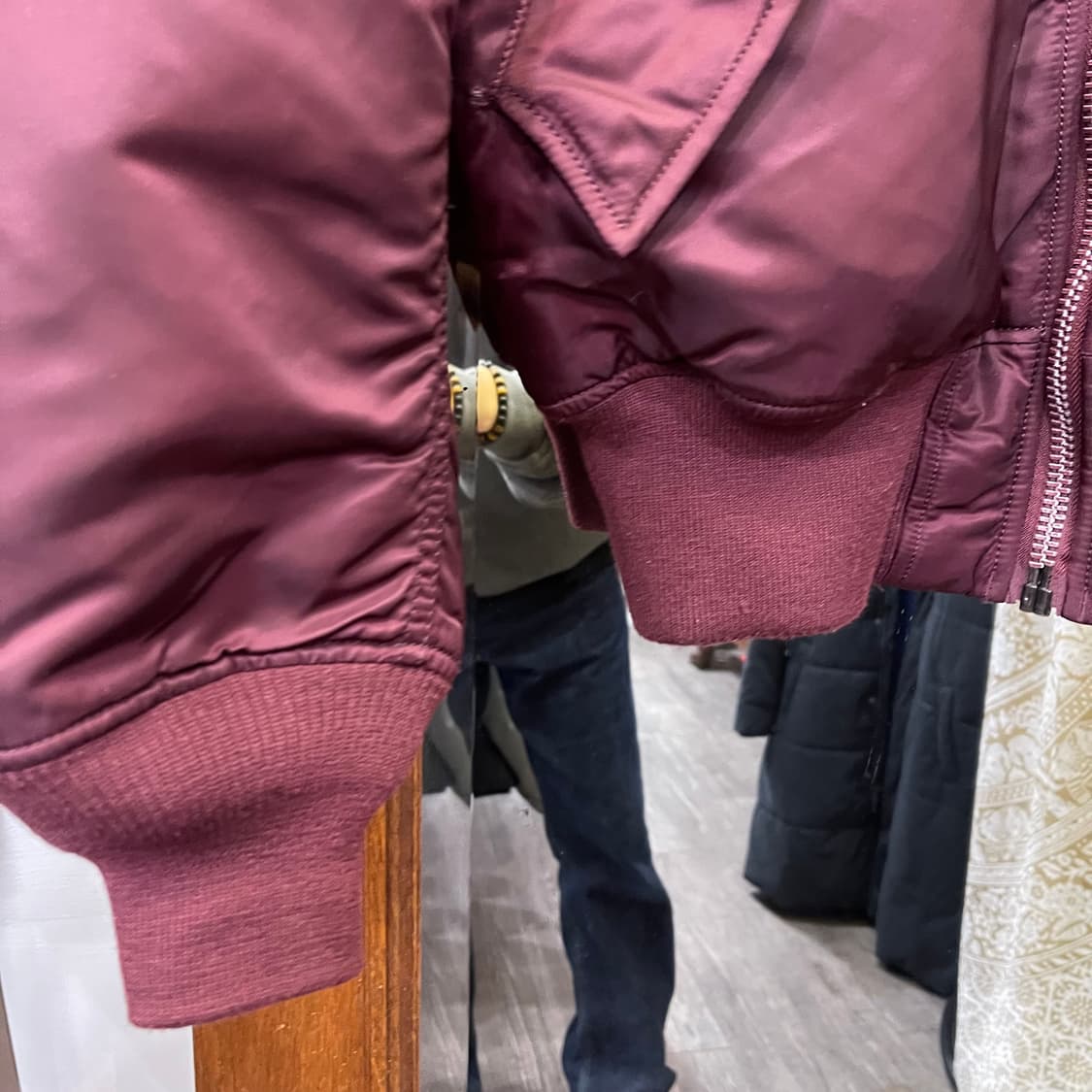 알파 usaf 마원 버건디 상품이미지4