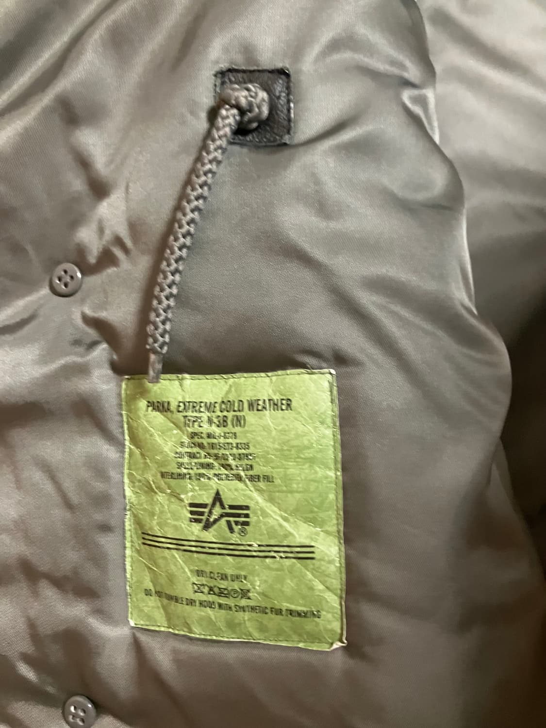 빈티지 알파인더스트릿 n3b xl 상품이미지6