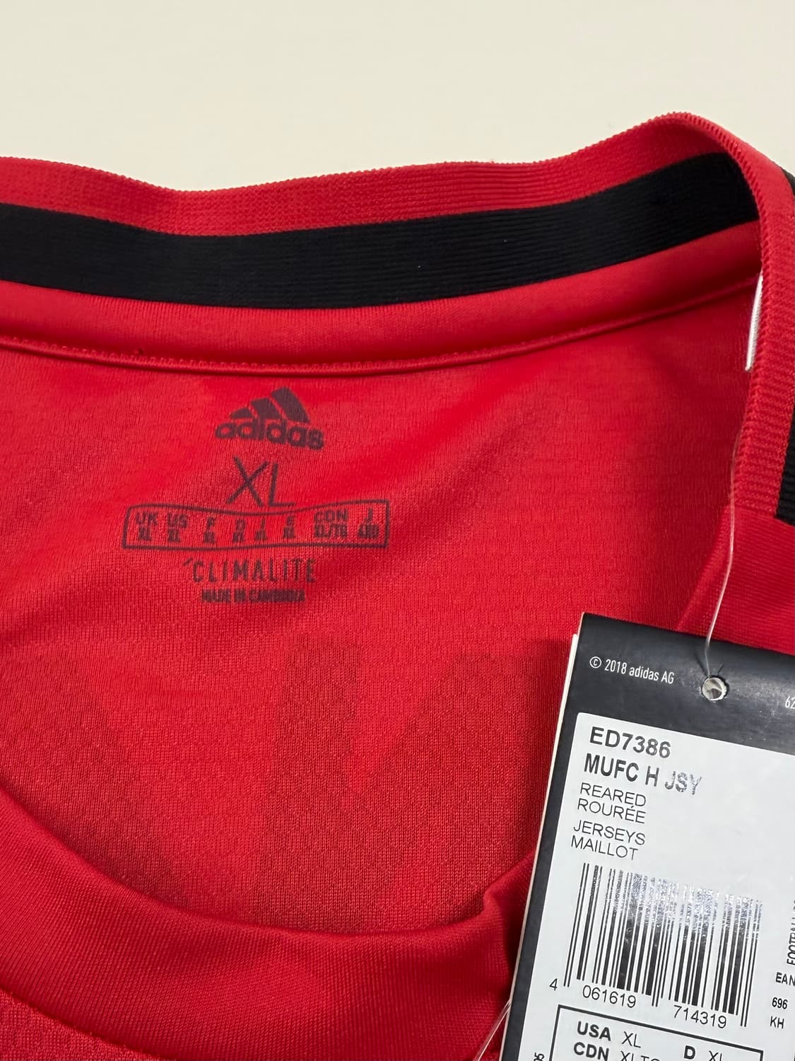 19-20 맨유 홈 브루노 페르난데스 유니폼 상품이미지9