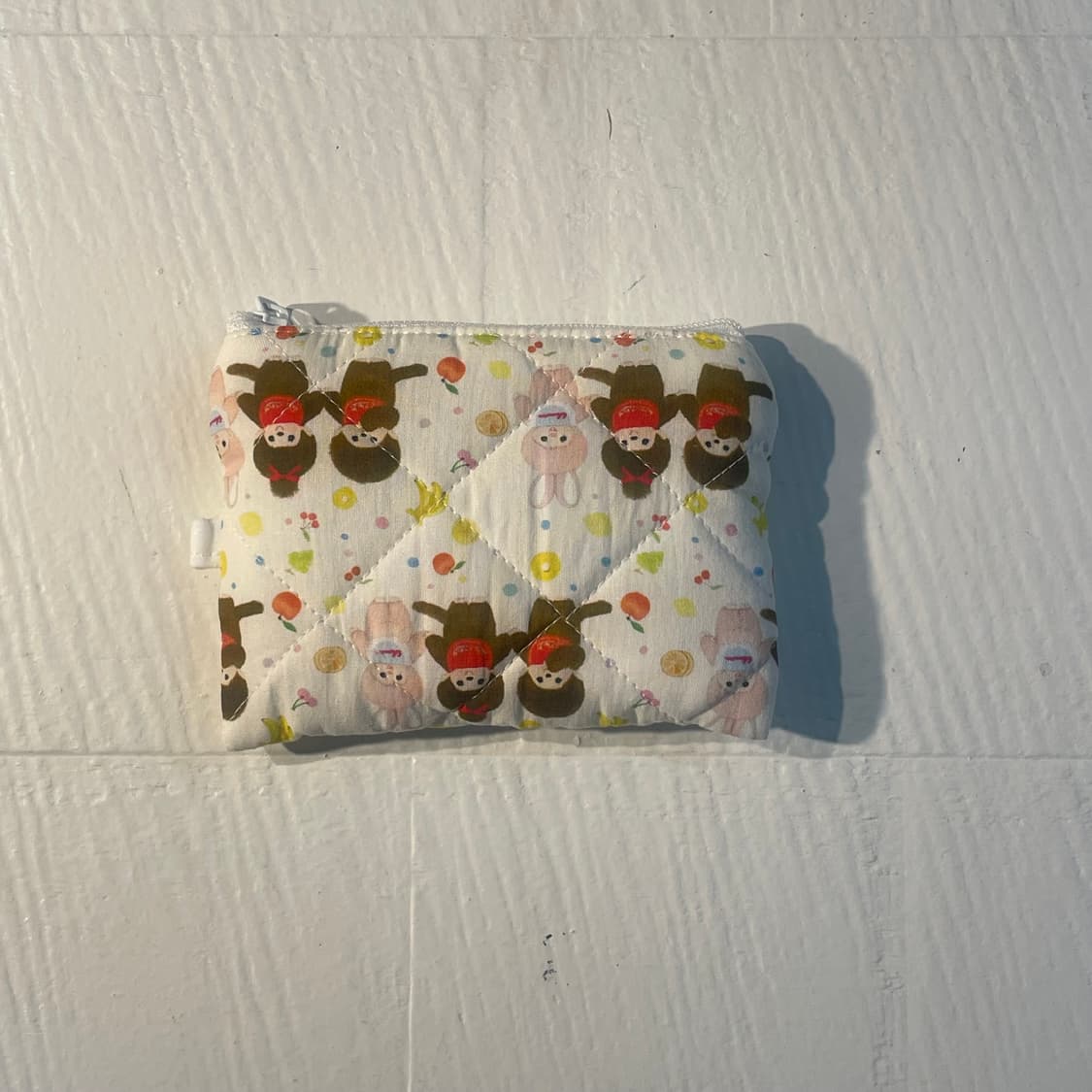 [ 핸드메이드 ] 몬치치 과일 원단 미니 지퍼 카드지갑 상품이미지2