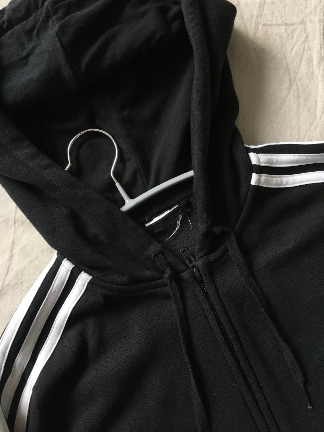 아디다스 삼선 사이드라인 후드집업 상품이미지4