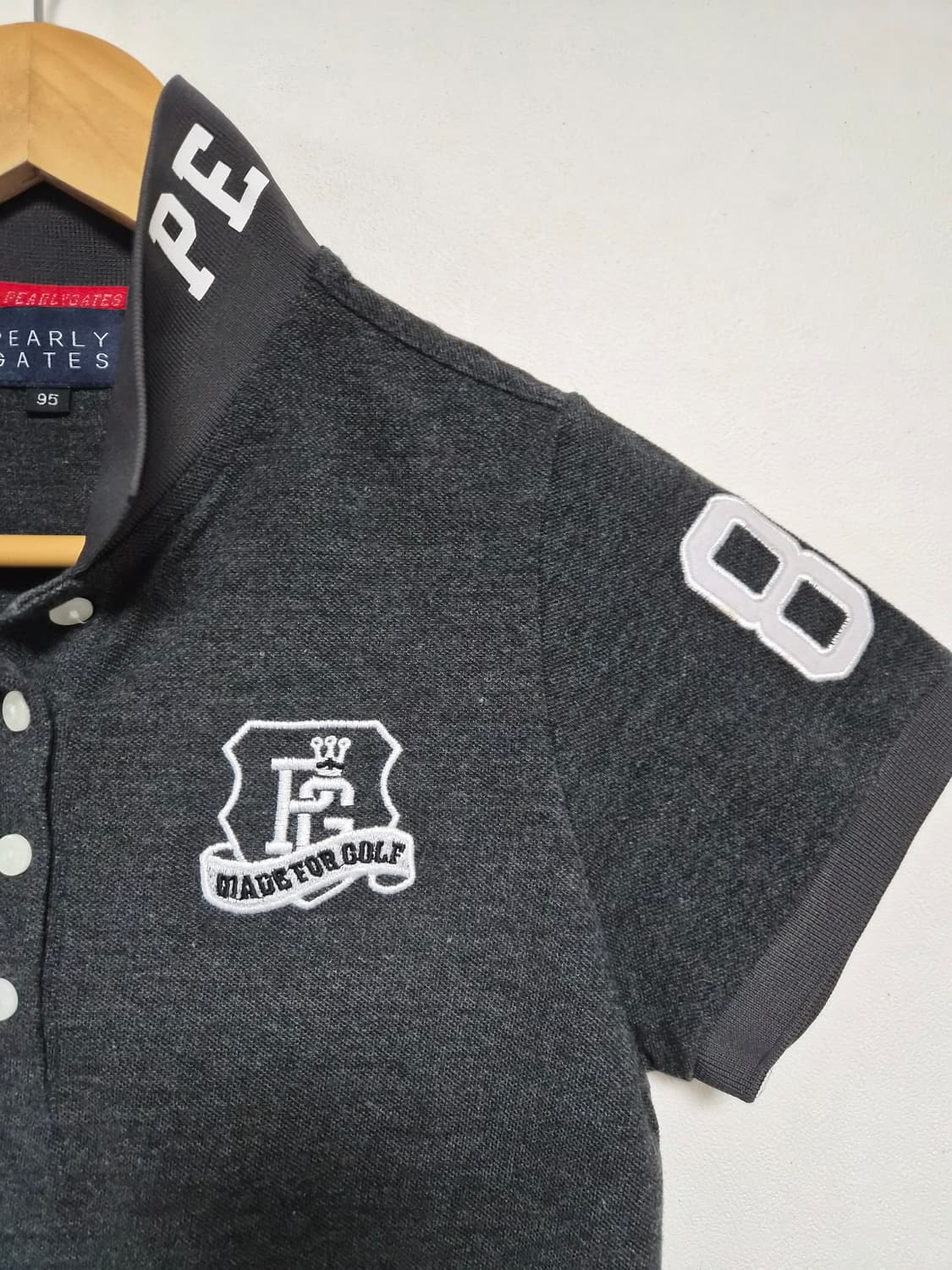 파리게이츠PearlyGates 골프 카라 티셔츠 95사이즈 - T83 상품이미지3