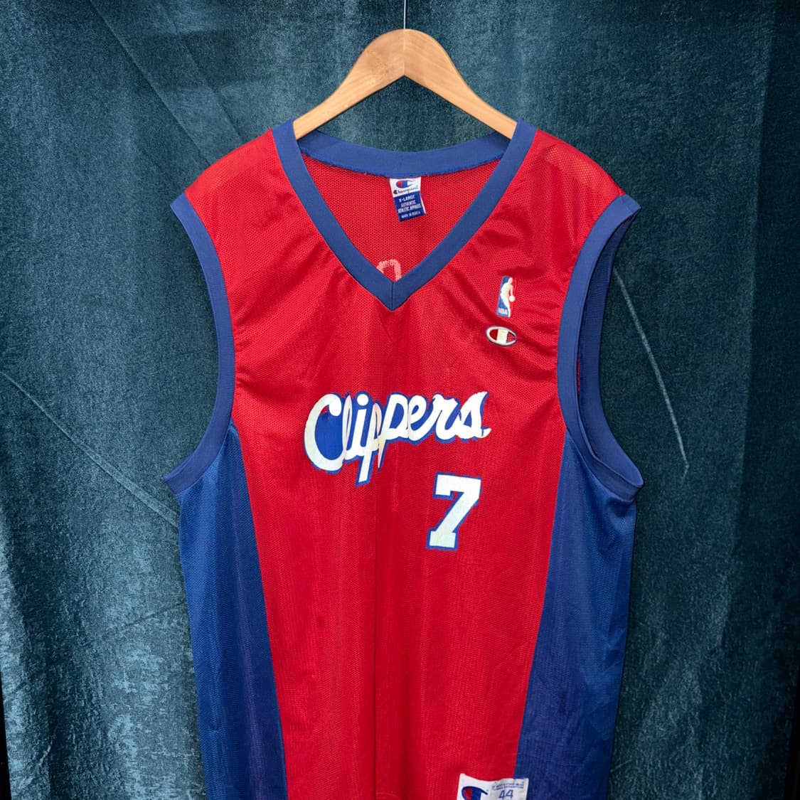 (XL) 90s 챔피온 라마오덤 클리퍼스 농구 져지 상품이미지2