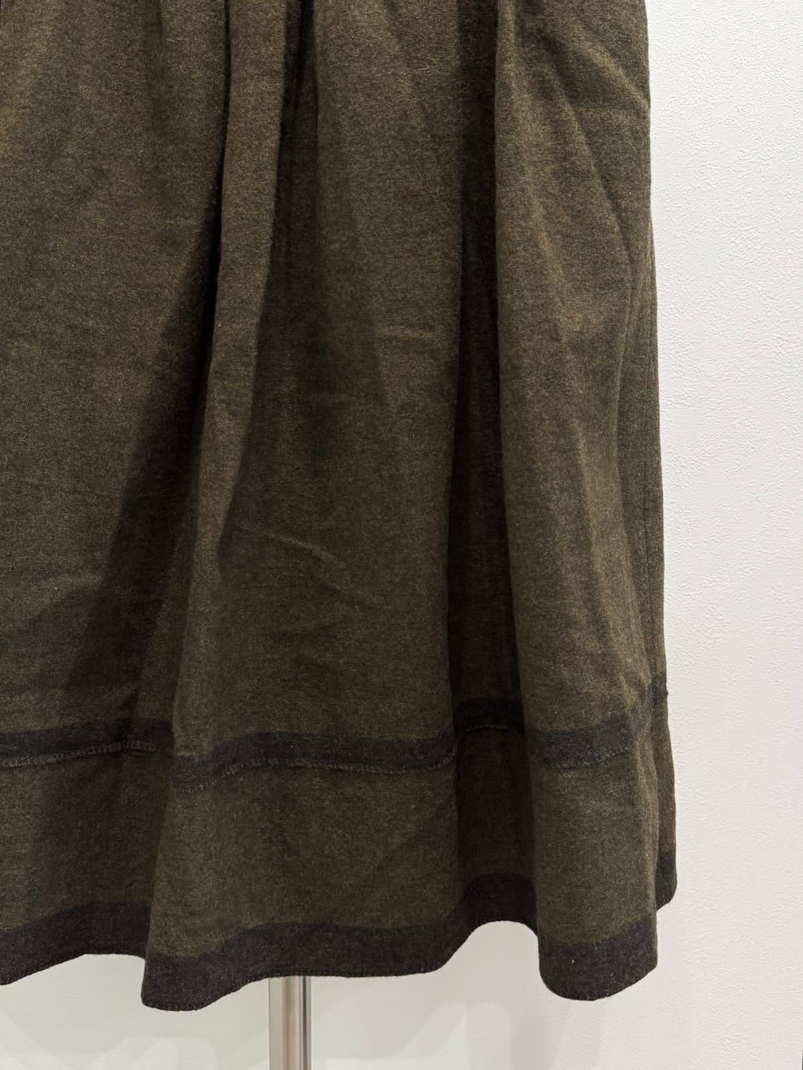 꼼데가르송 80s 울 큐프라 롱스커트 상품이미지4