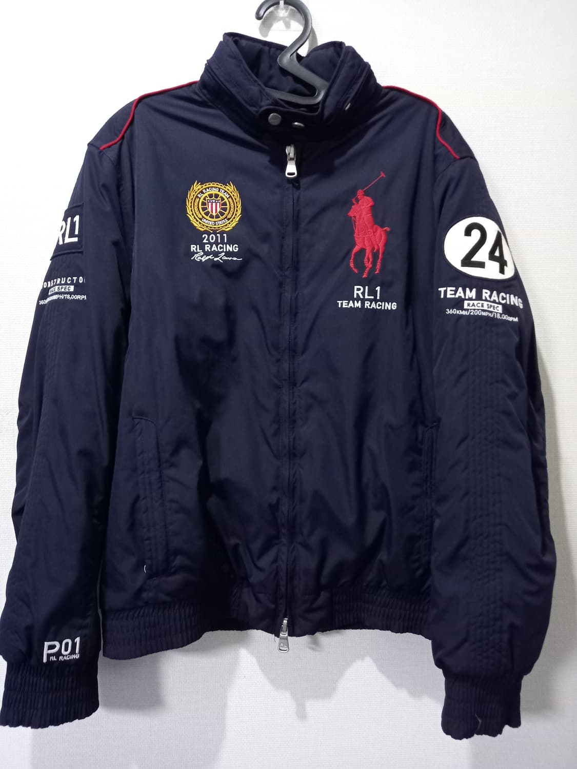 폴로 POLO 랄프로렌 USA팀 레이싱 봄버 자켓 100/L 상품이미지1