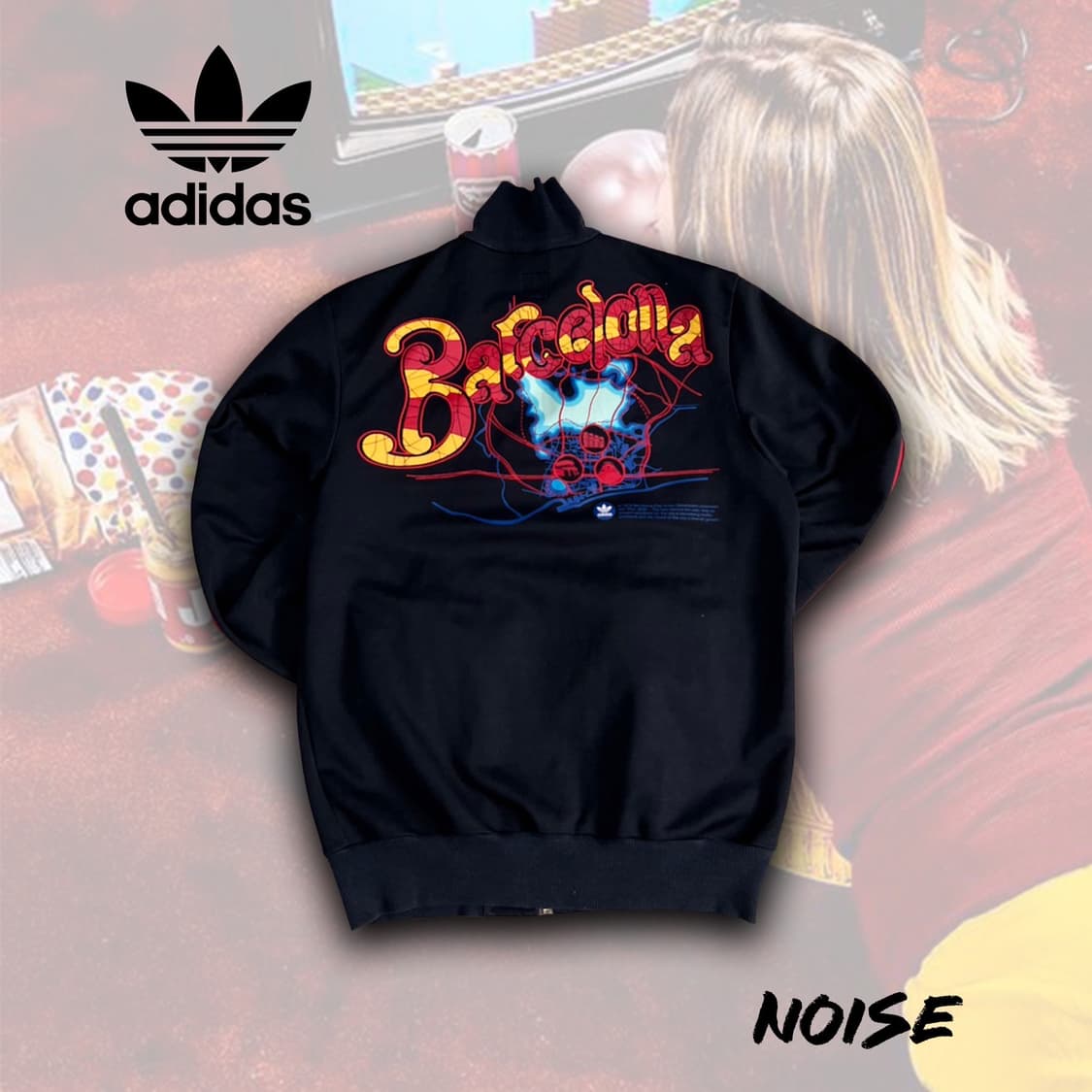 Adidas 바르셀로나 희귀 트랙탑 져지 상품이미지2