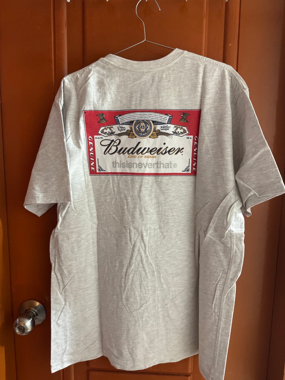 thisisneverthat x Budweiser Label Tee 상품이미지2