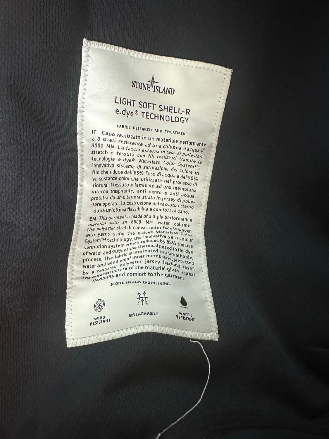 (정품) stone island soft shell-r 상품이미지3