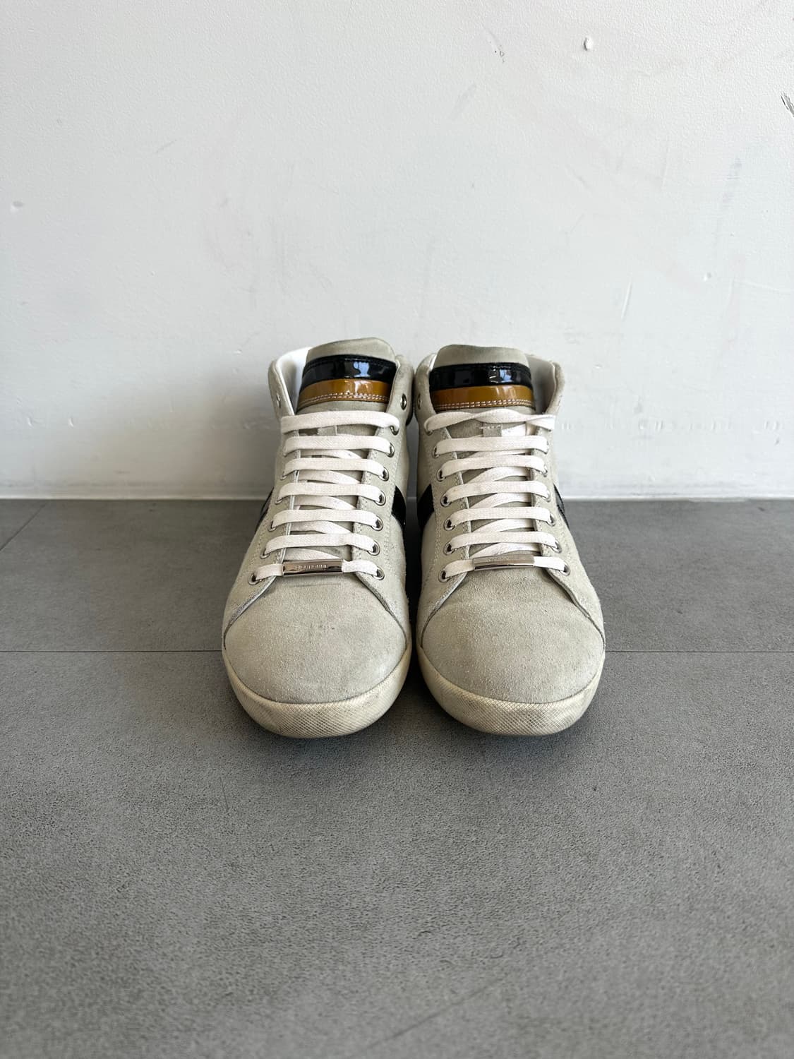 디올 옴므 07AW 에디슬리먼 스웨이드 하이탑 상품이미지4