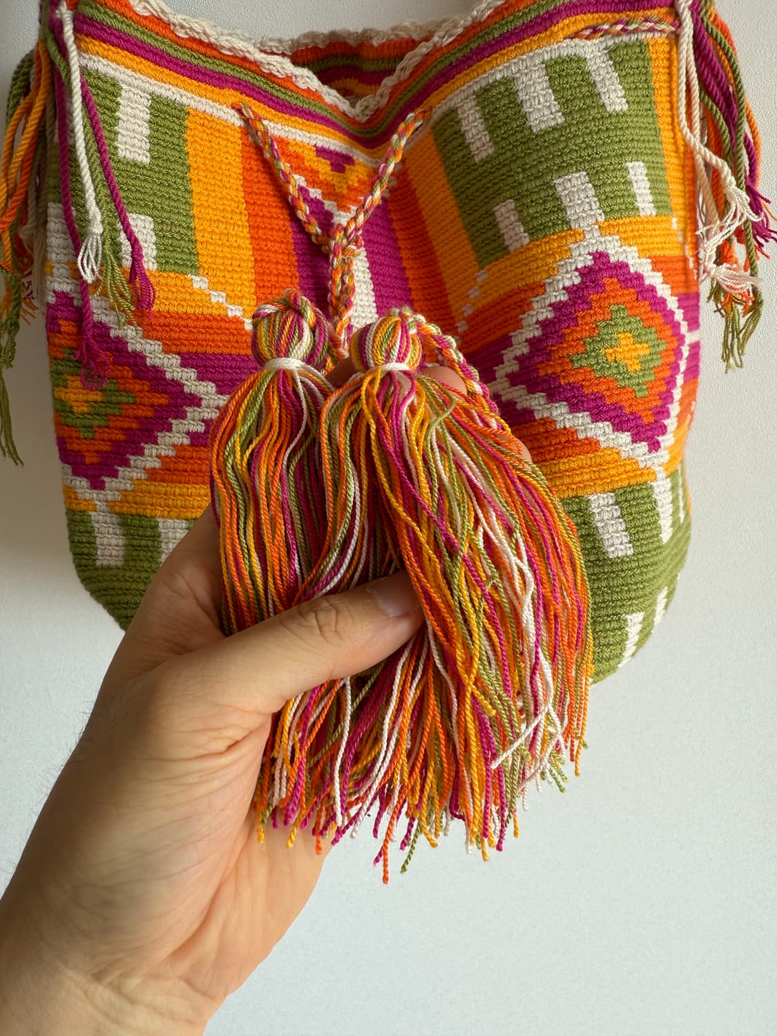 Pre owned 나바호 니팅 크로스백 상품이미지6