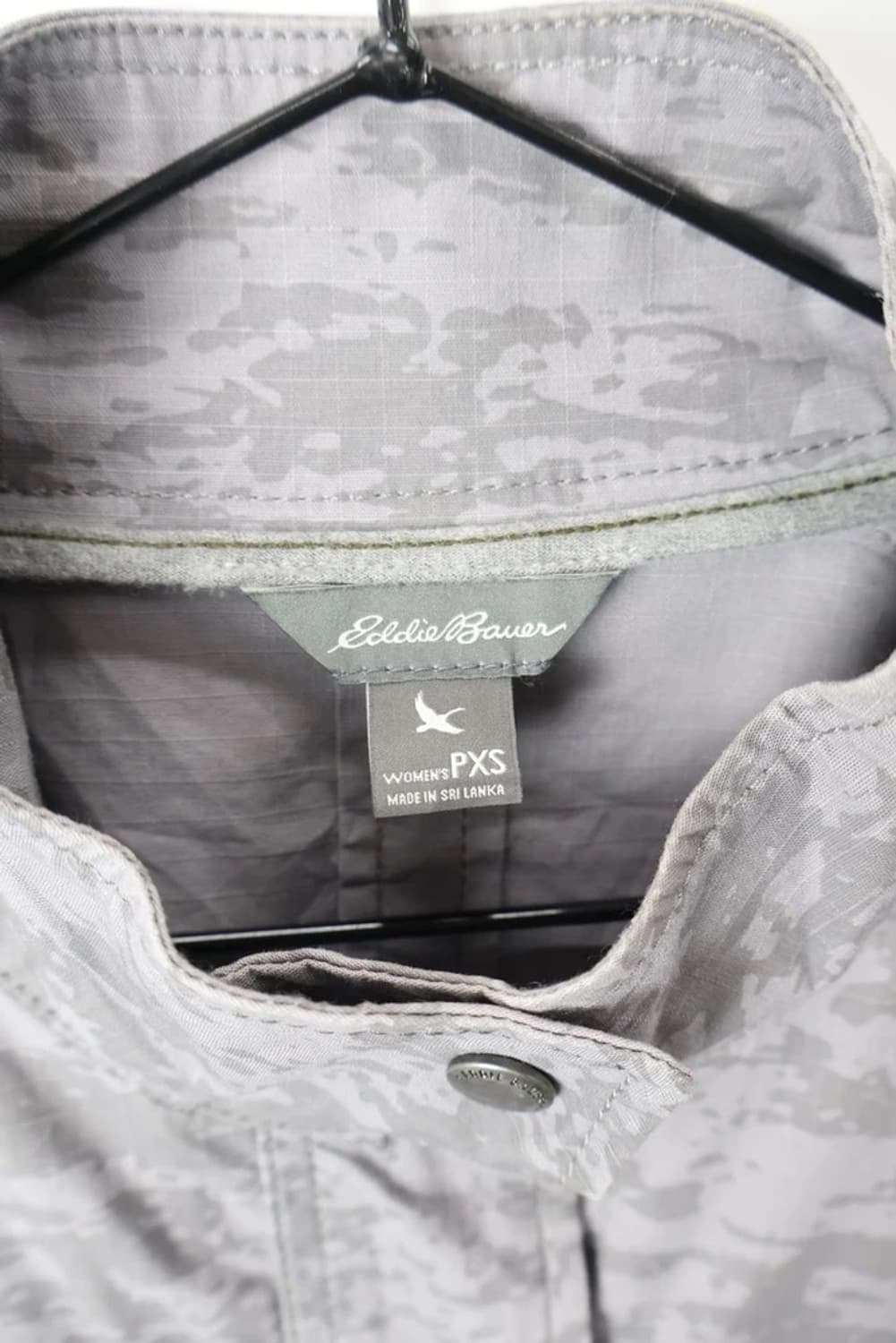 Eddie Bauer Grey Pattern Shirt Jacket 상품이미지7