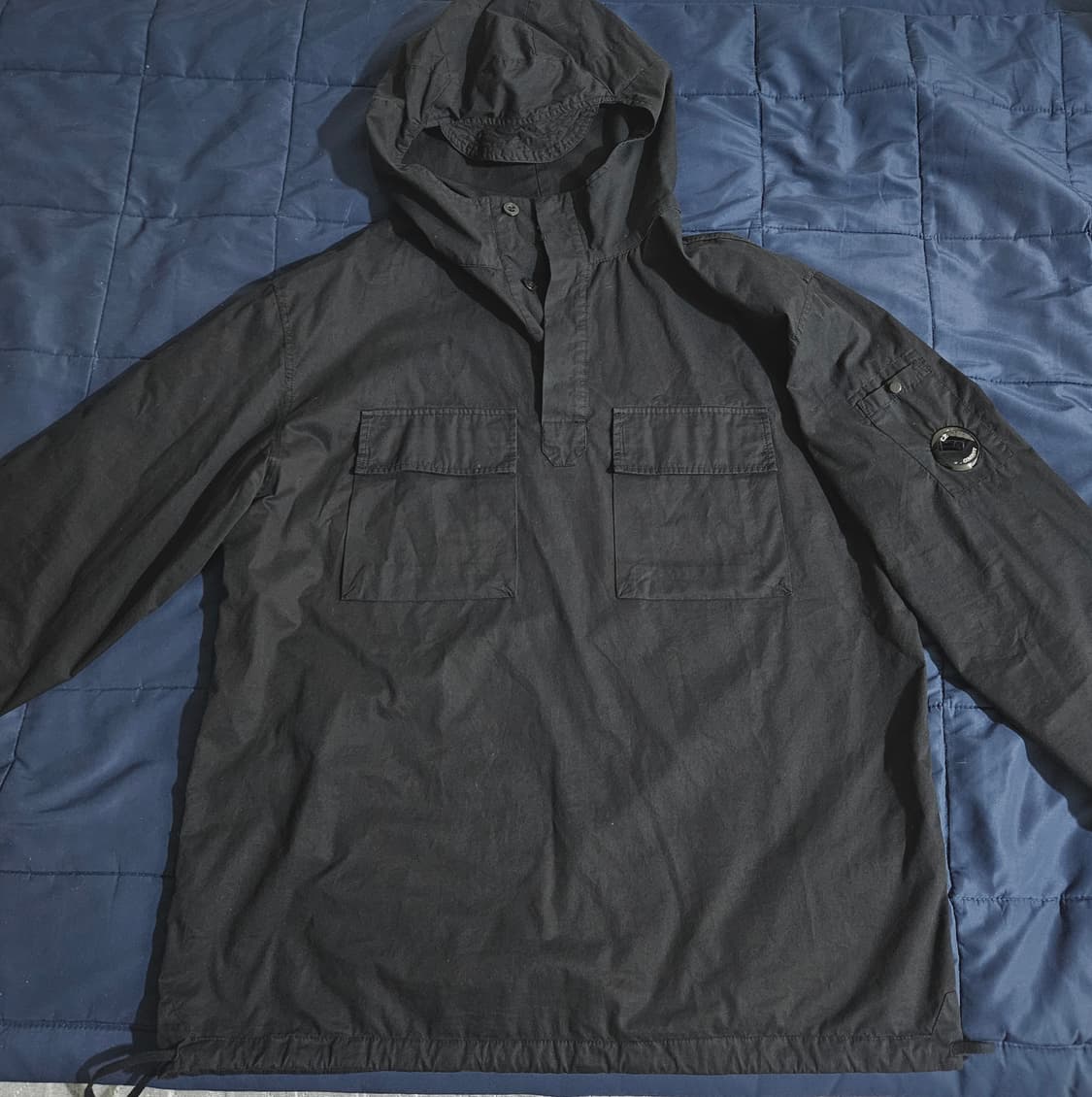 CP컴퍼니 렌즈 코튼 후드아노락 XL 상품이미지1