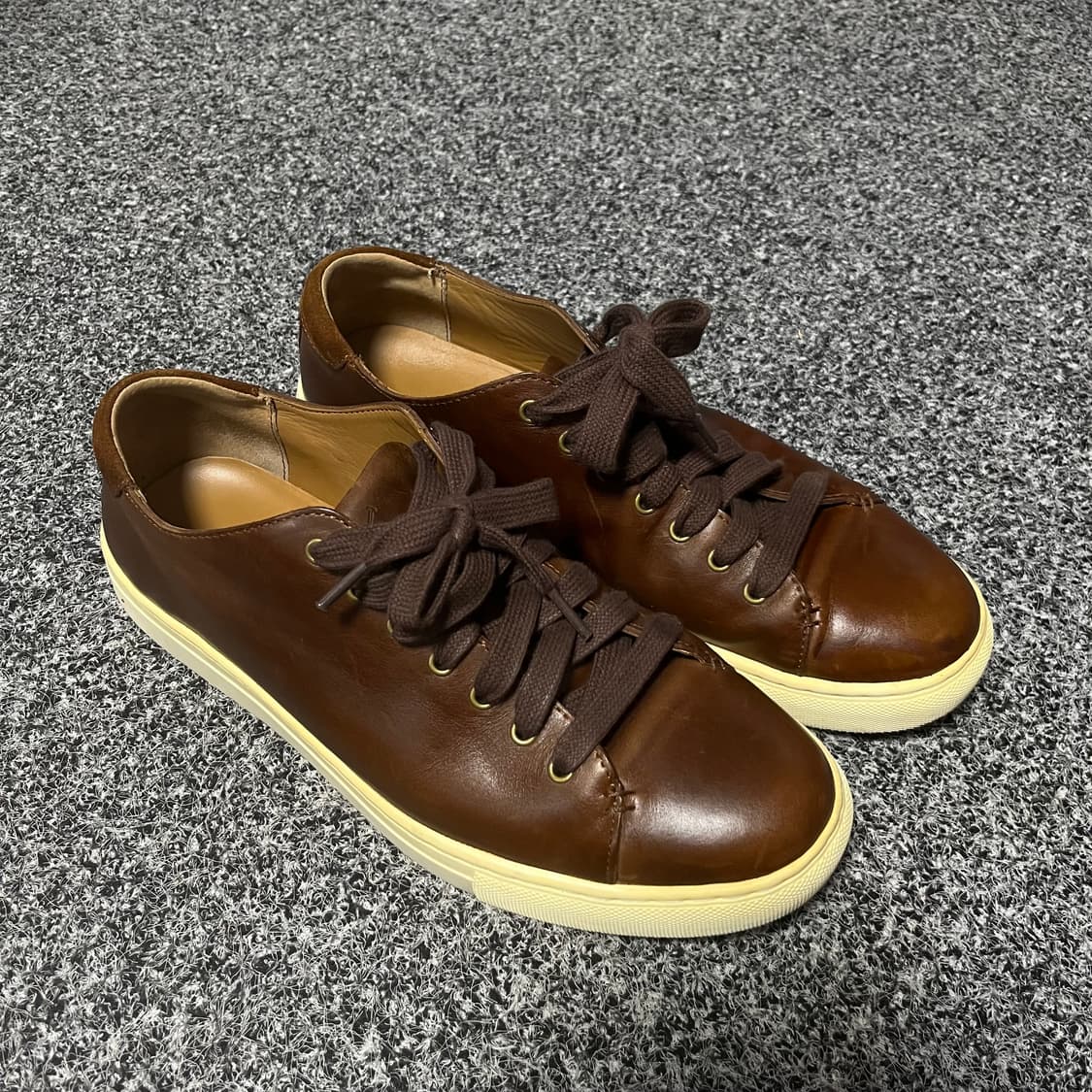 폴로 랄프로렌 가죽 스니커즈 10D 상품이미지1