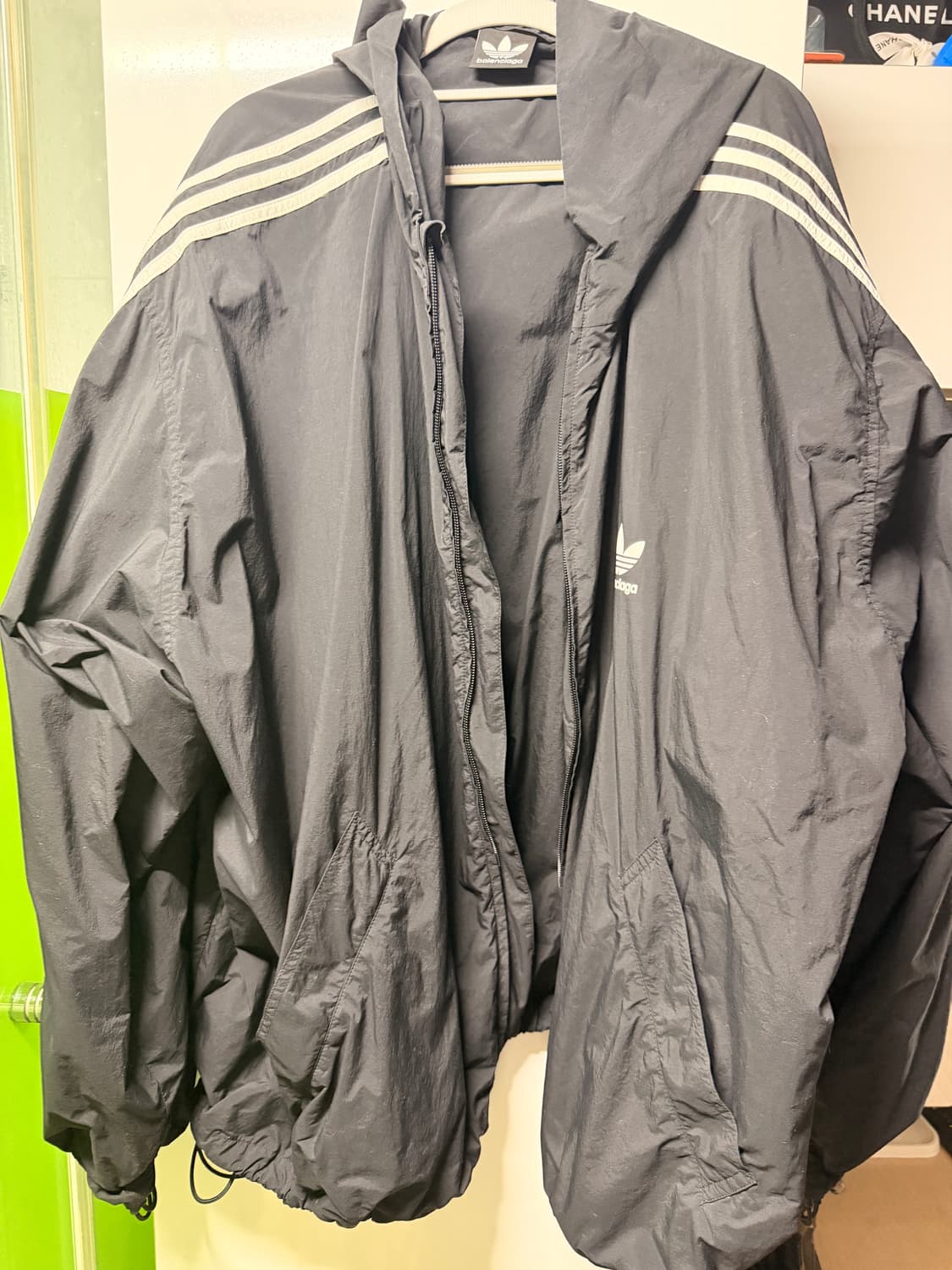 발렌시아가 아디다스 포플린 후드집업 L 상품이미지2