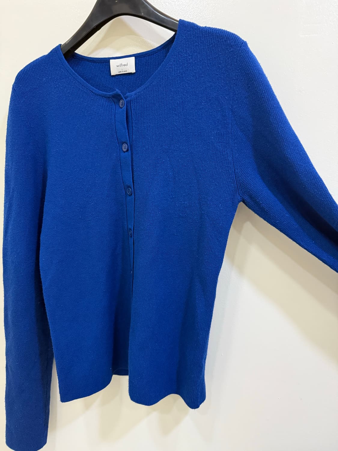 윌프레드 찐블루 가디건 정품 상품이미지2