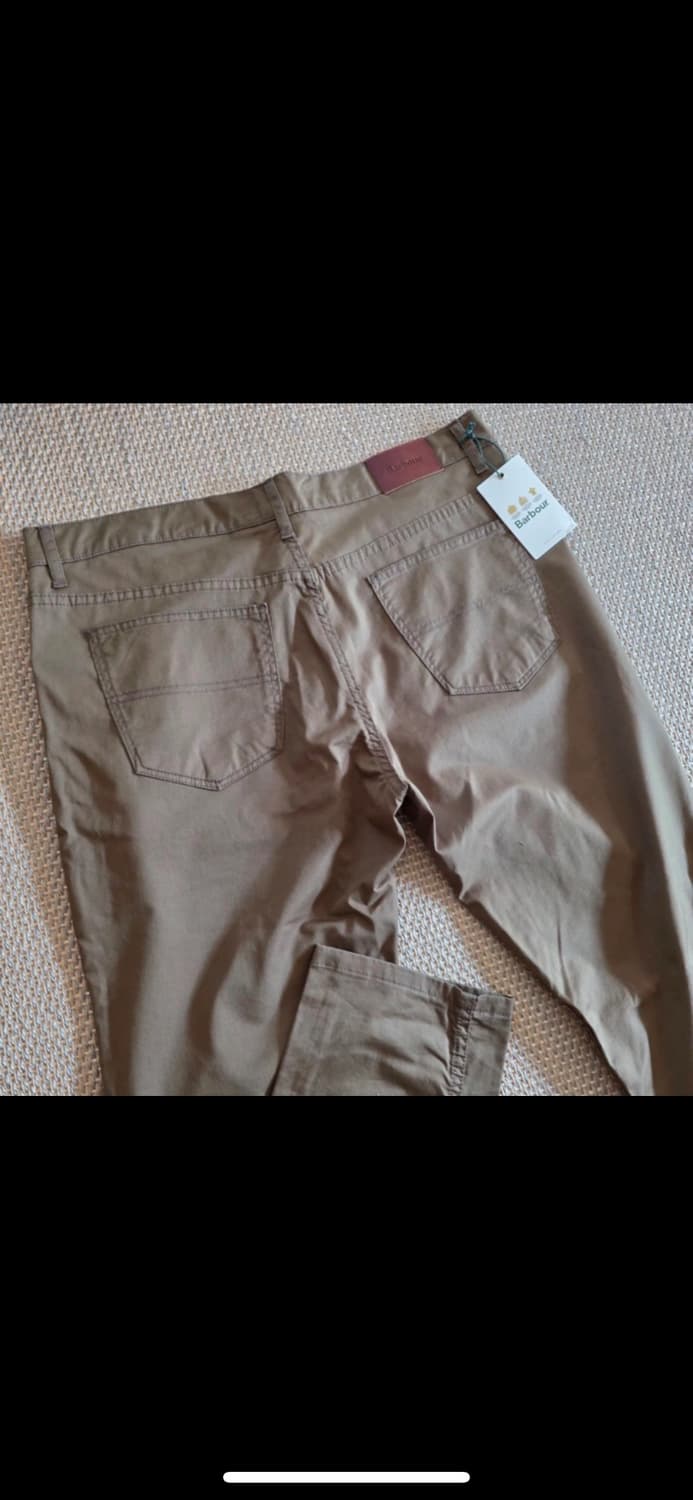 바버 라이프스타일 더비 치노 팬츠 T50 새상품 상품이미지4