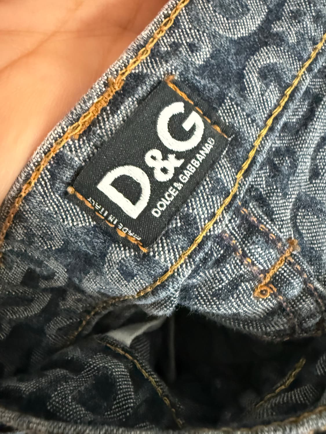 돌체앤가바나 D&G 로고플레이 데님 진 상품이미지4