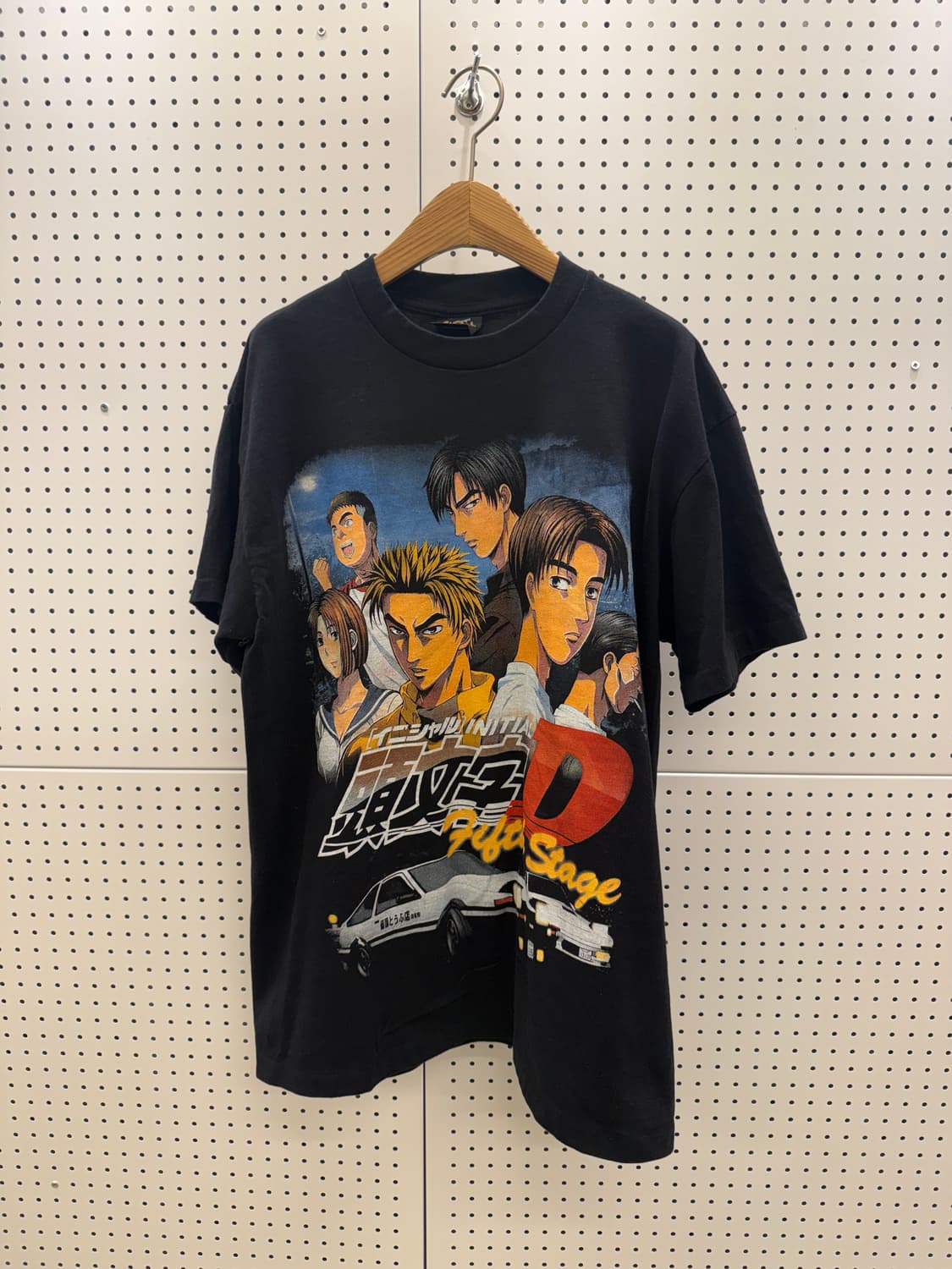 빈티지 이니셜D 프린팅 반팔 티셔츠 U1281 상품이미지2