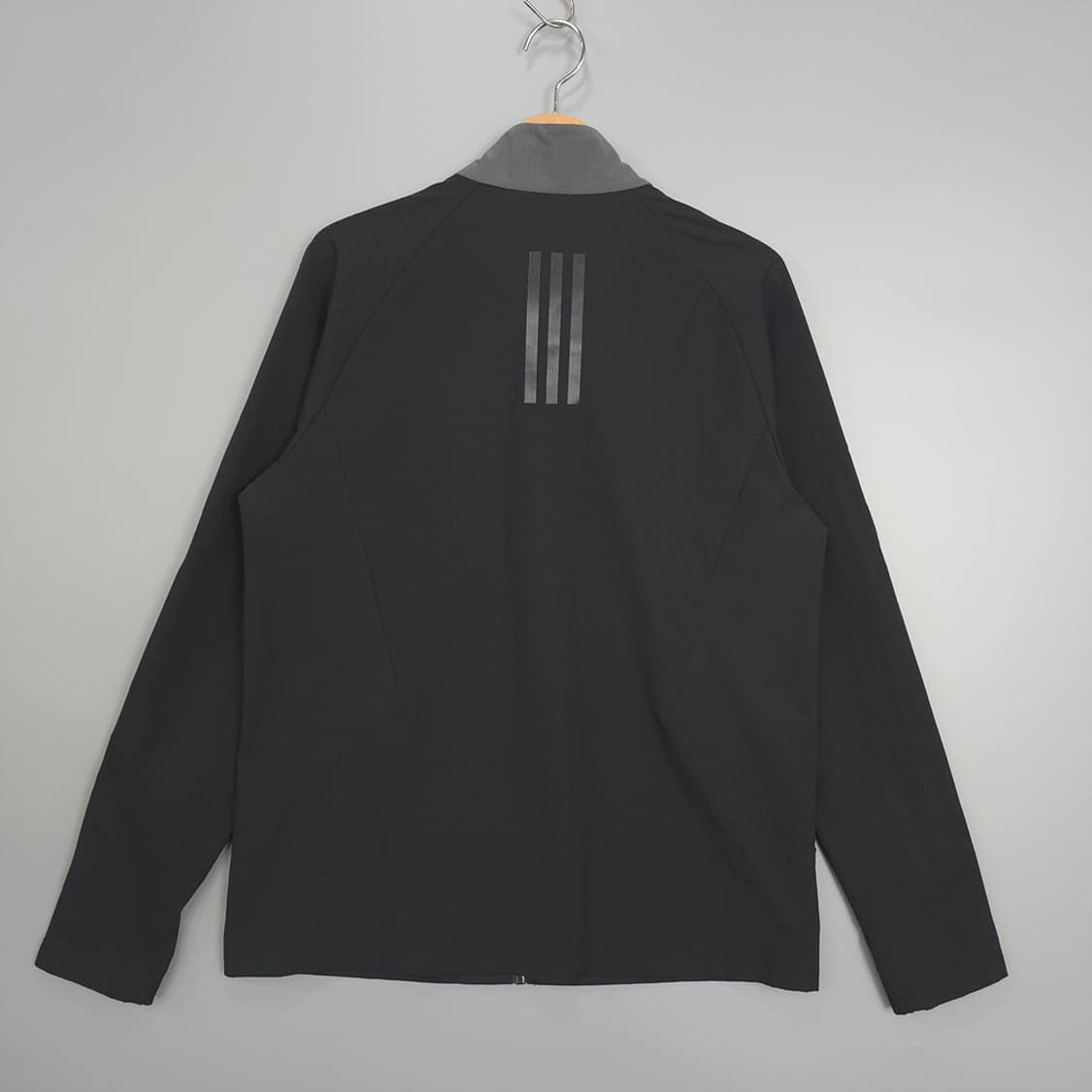 아디다스 Adidas 바람막이 집업 자켓 블랙 L 상품이미지3