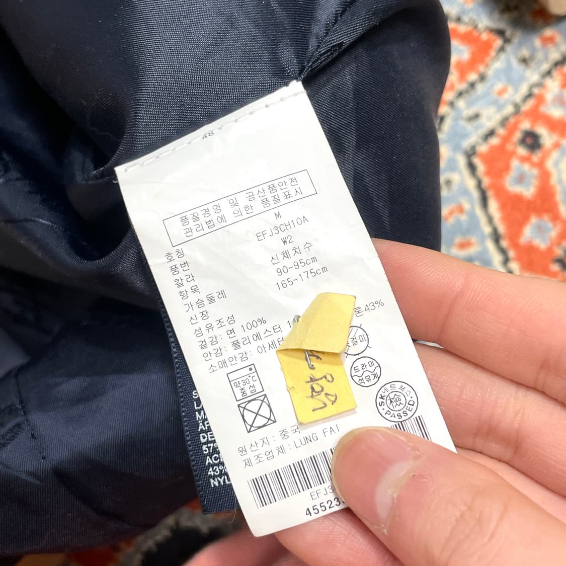 타미힐피거 베이지 더블 롱 트렌치코트 여성M 상품이미지8