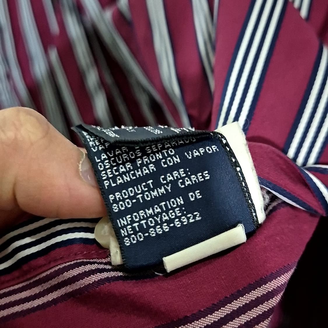 타미힐피거 빅로고 스트라이프 셔츠 상품이미지7