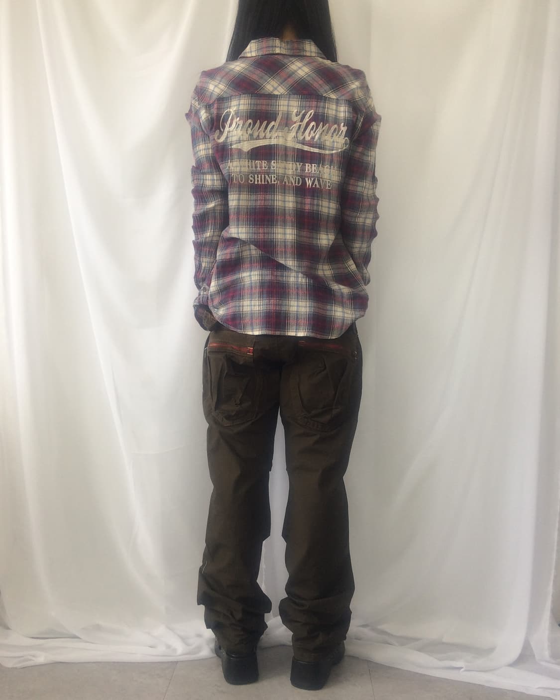 Western mood check pattern shirt 상품이미지8