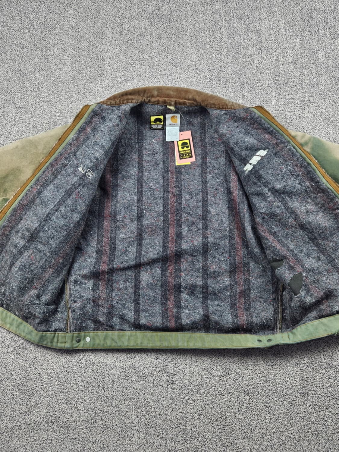 칼하트 J01 디트로이드 다잉워시드 커스텀 자켓 ( 50 )/ 10119 상품이미지9