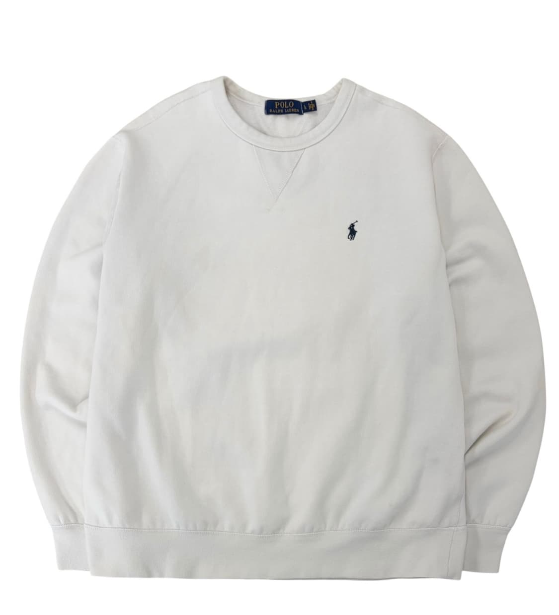 폴로 스웻셔츠 화이트 (L) 상품이미지1