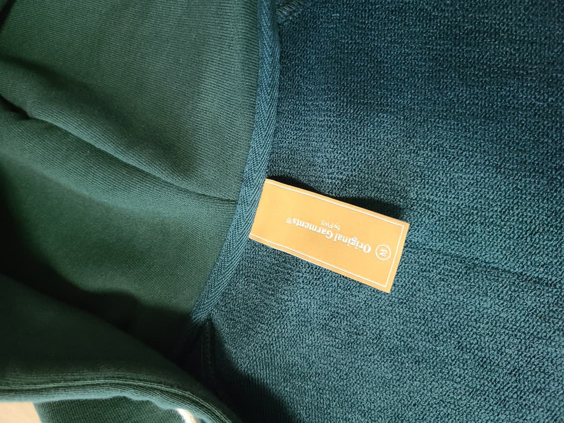 [M] 프리즘웍스 OG 헤비웨이트 후드 집업 파카 다크 그린 판매 상품이미지5