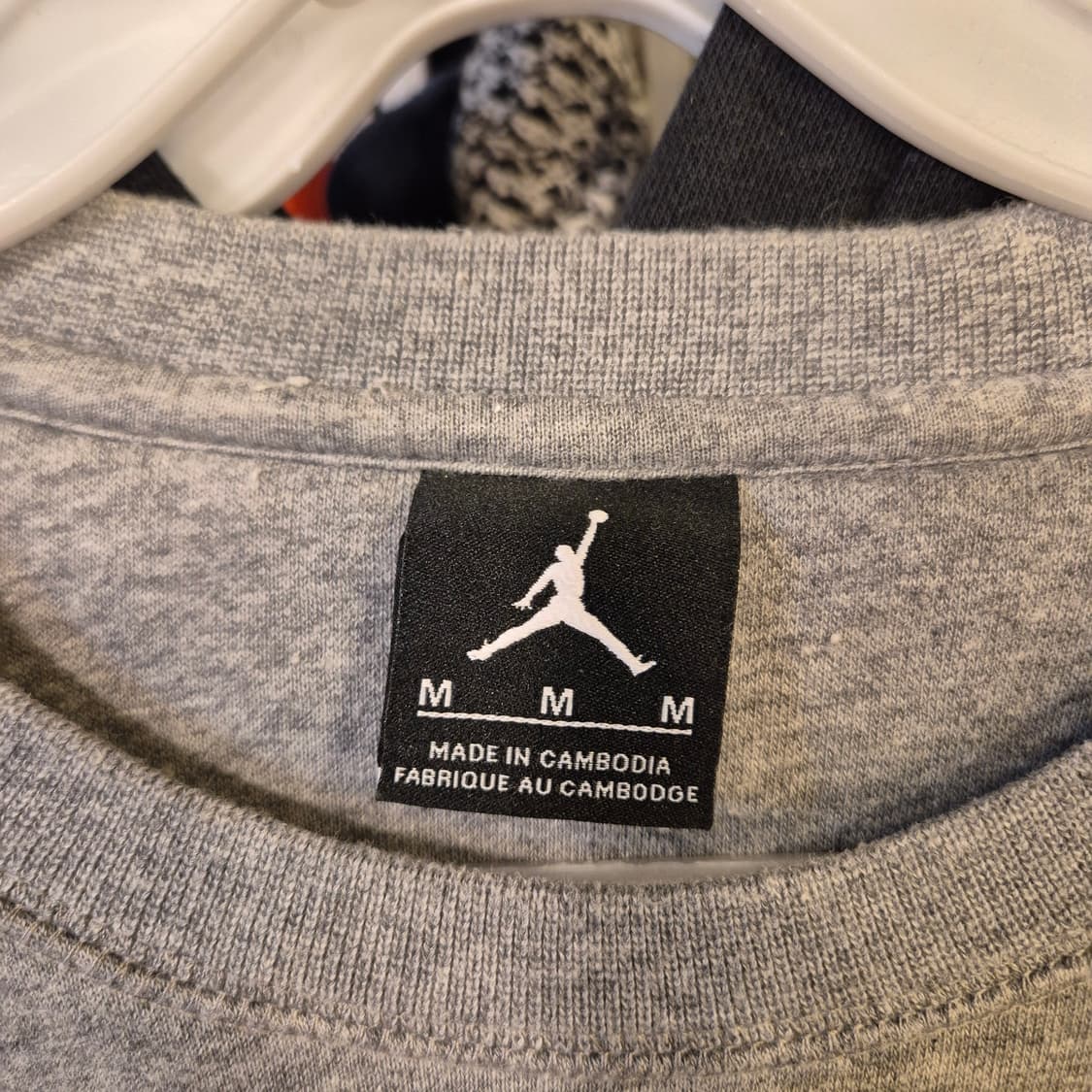 M 나이키 조던 그레이 맨투맨  상품이미지3