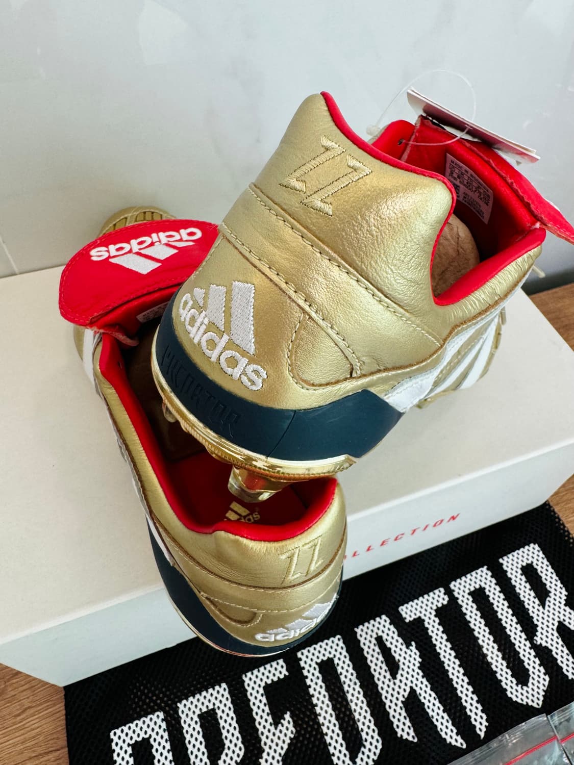 (270) 아디다스 프레데터 엑셀레이터 FG 지단 한정판 새제품 상품이미지3