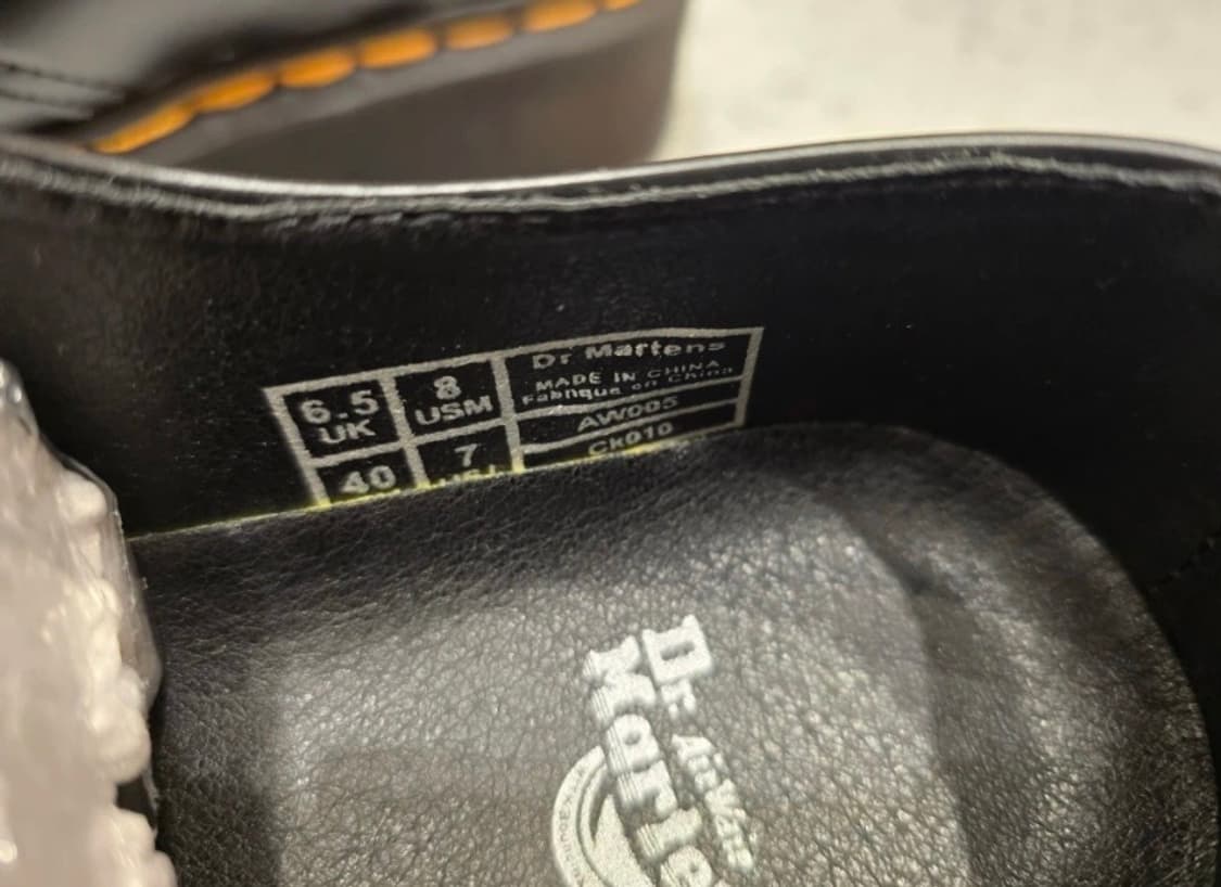 닥터마틴 1461 쿼드블랙 상품이미지2