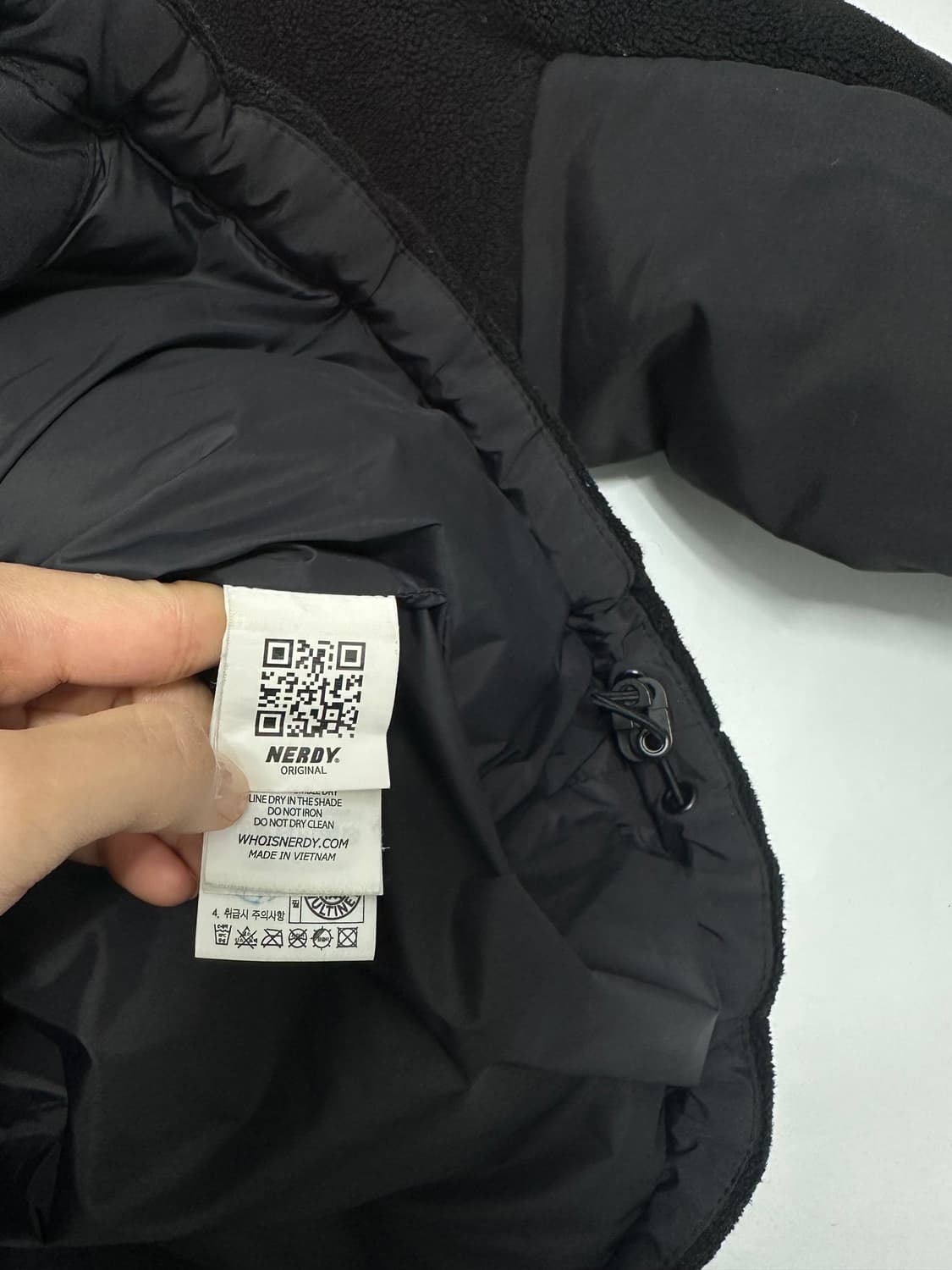 널디 플리스 후리스 패디드 자켓 상품이미지8